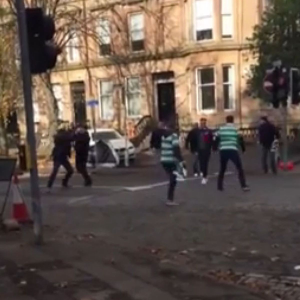 Violent-brawl-breaks-out-between-Rangers-and-Celtic-fans-on-their-way-to-Hampden